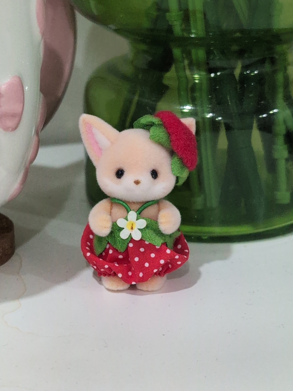 Calico Critters Strawberry Figure